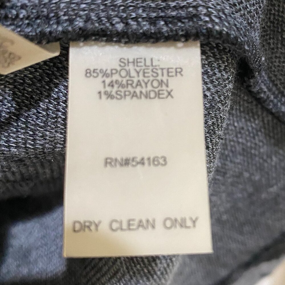 Calvin Klein Knit Sleath Dress Black Gray Size 14 - Picture 5 of 9